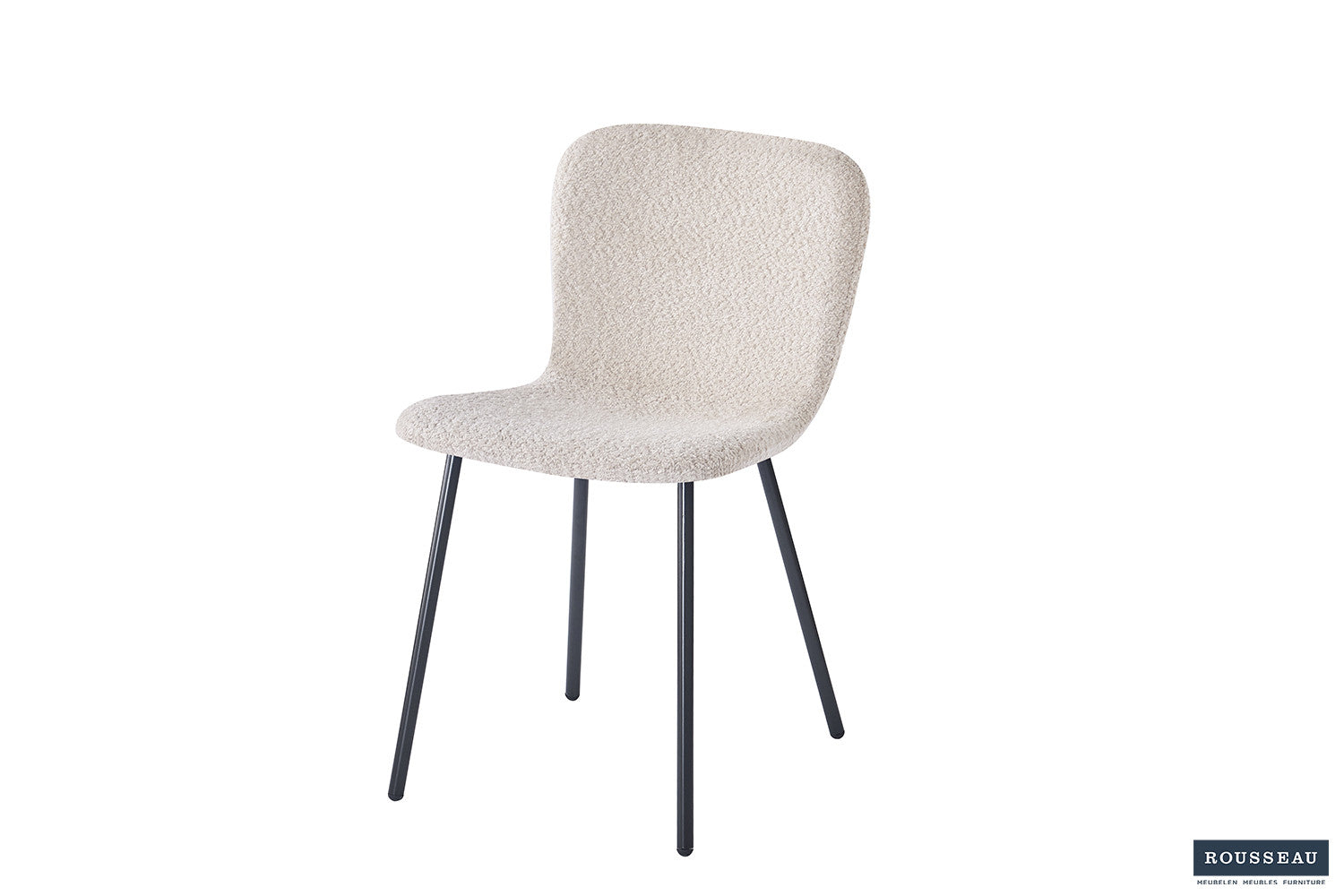 Stoel quantaro Bouclé Zand