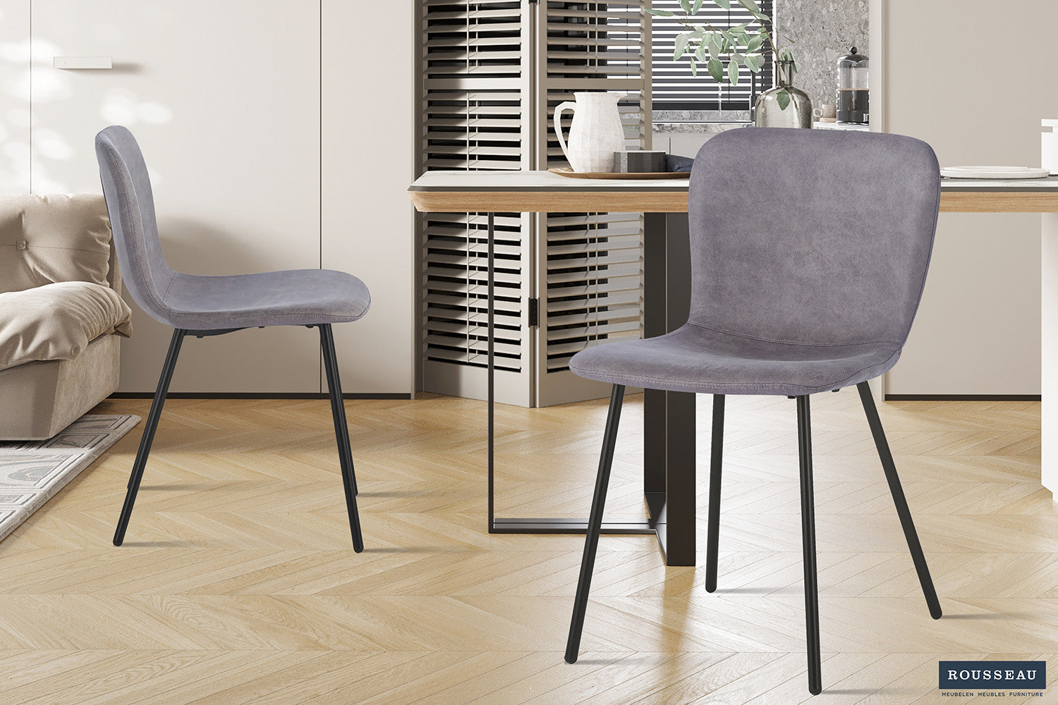 Stoel quantaro PU Taupe