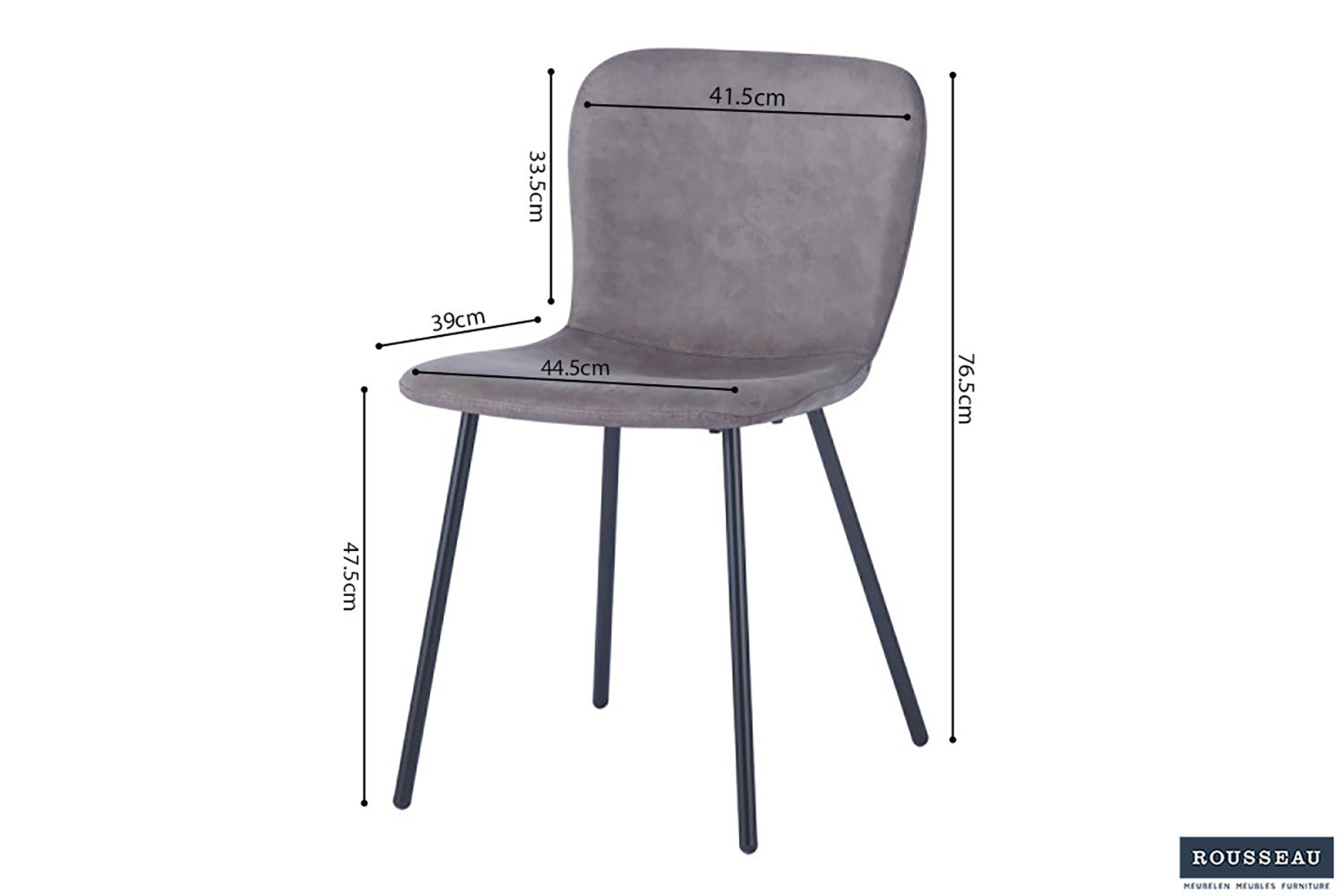 Stoel quantaro PU Taupe
