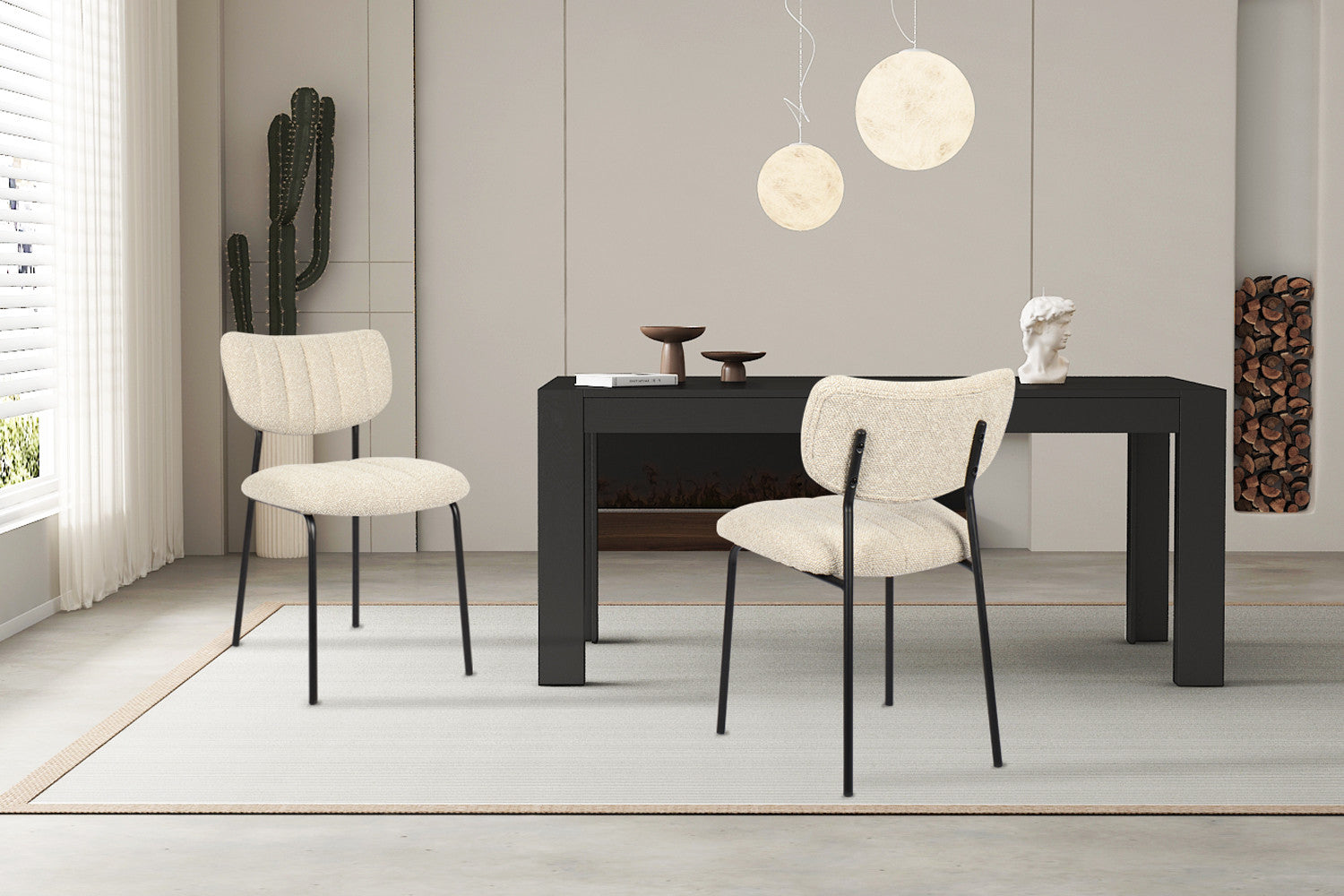 Stoel calvoro Stof Ote Lisa 110 Beige