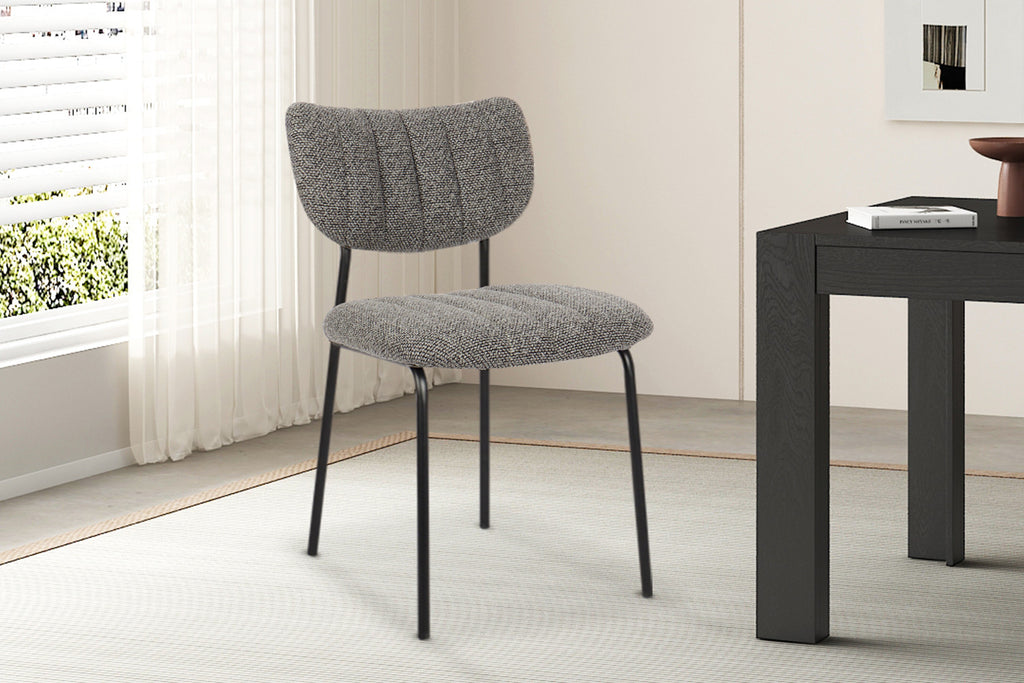 Stoel calvoro Stof Ote Lisa 456 Donkergrijs