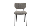 Stoel calvoro Stof Ote Lisa 456 Donkergrijs