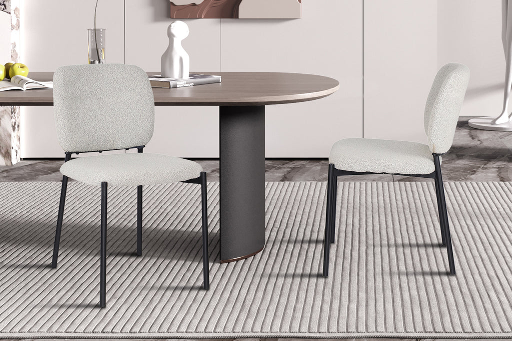 Stoel alvoro Stof Beige