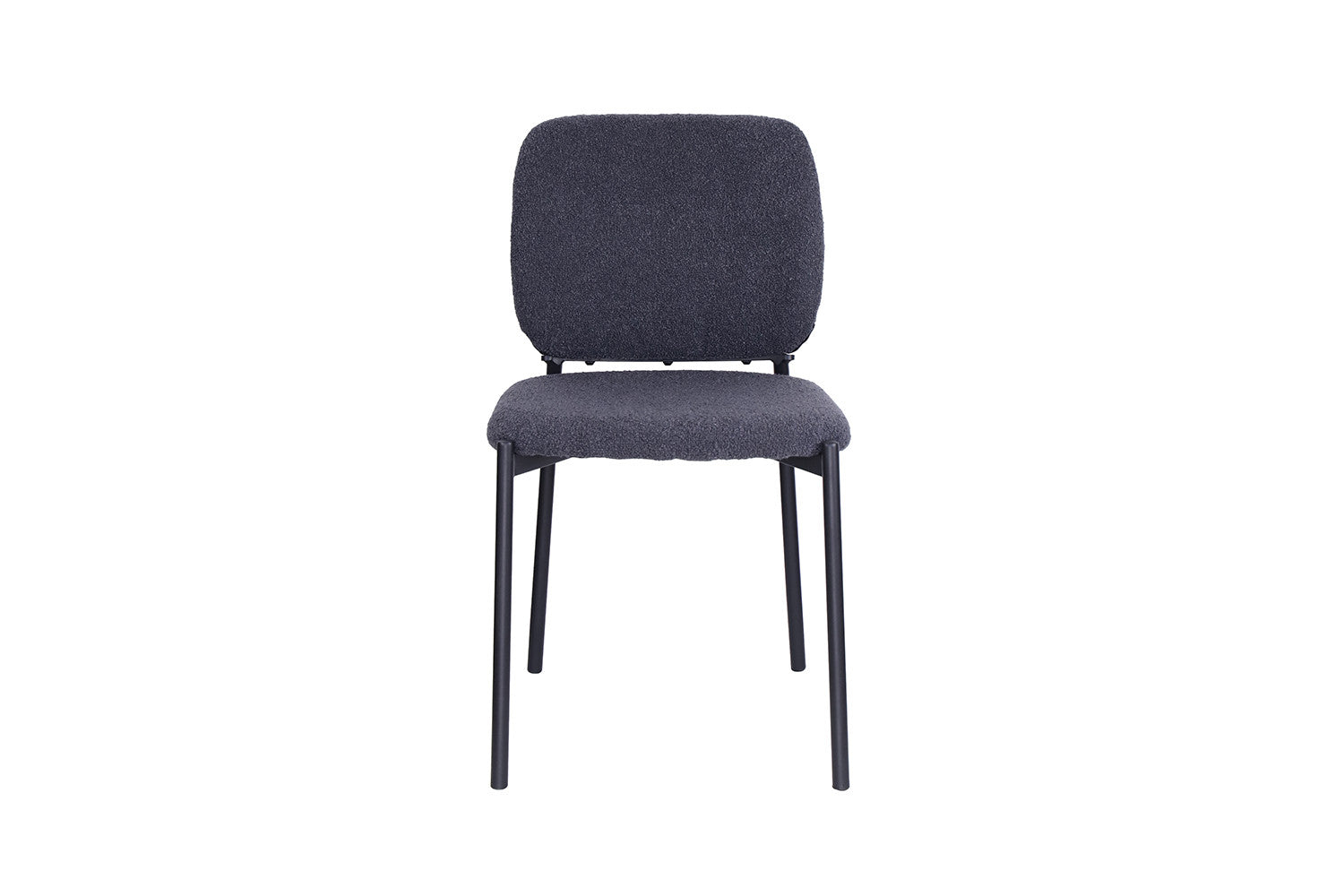 Stoel alvoro Stof Donkergrijs