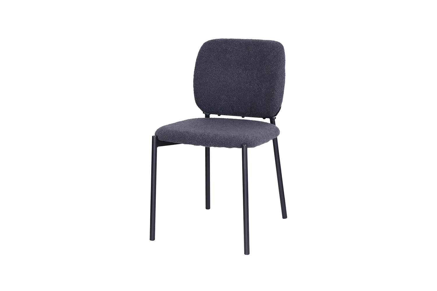 Stoel alvoro Stof Donkergrijs