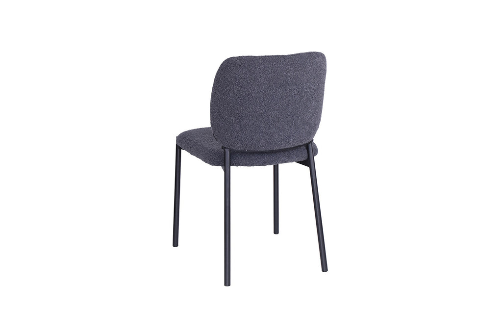 Stoel alvoro Stof Donkergrijs
