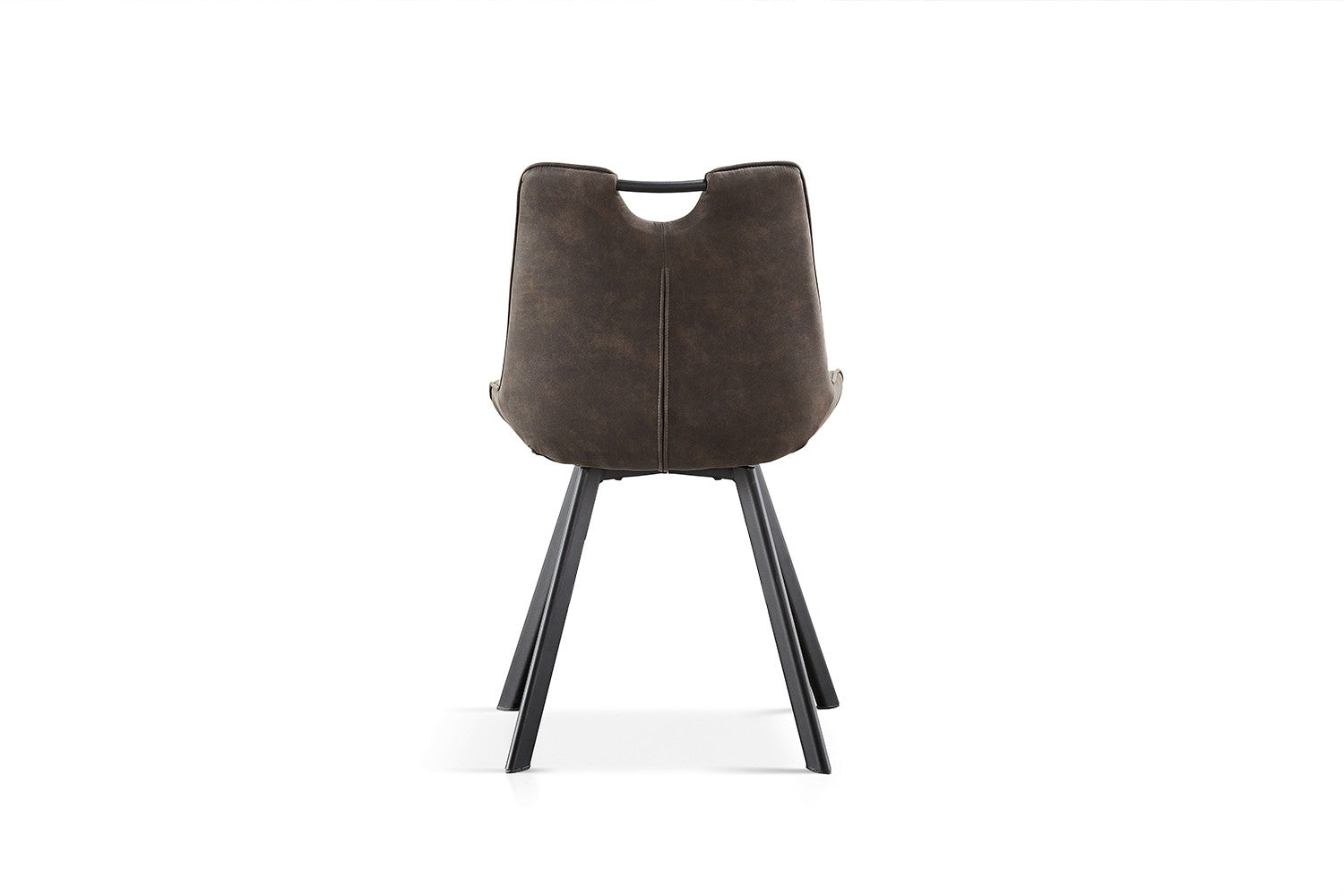 Stoel calvora Micro fiber PU Donkergrijs