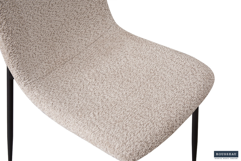 Stoel nolaro Bouclé Beige