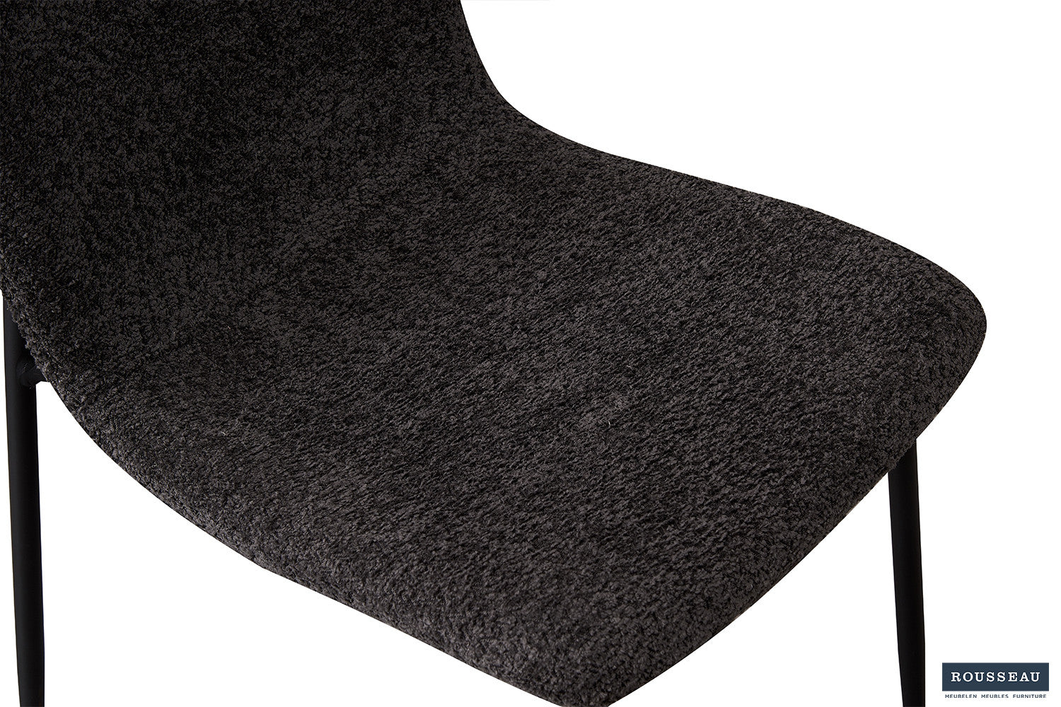 Stoel nolaro Bouclé Grijs