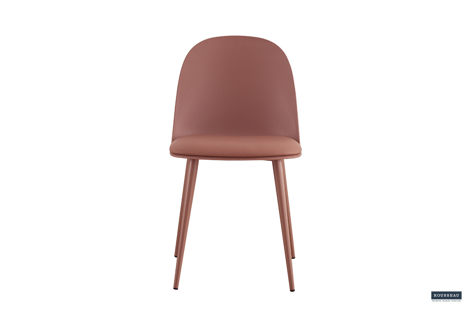 Stoel nolaro Zitting PP kussen PU Terracotta