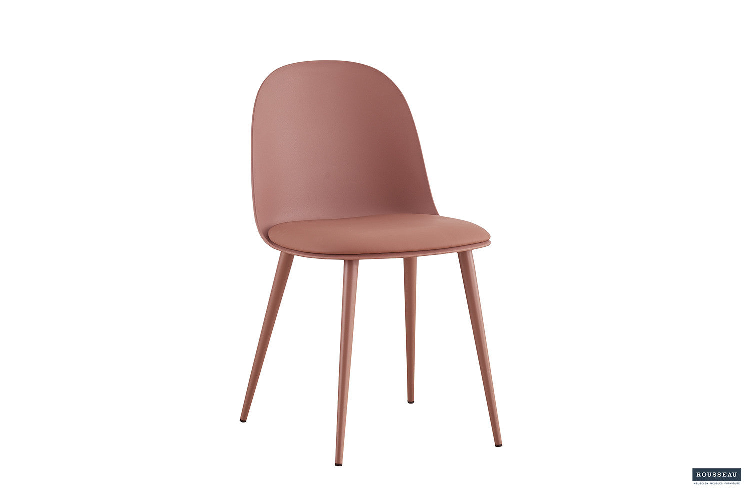 Stoel nolaro Zitting PP kussen PU Terracotta