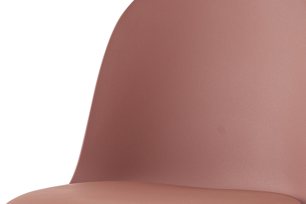 Stoel nolaro Zitting PP kussen PU Terracotta