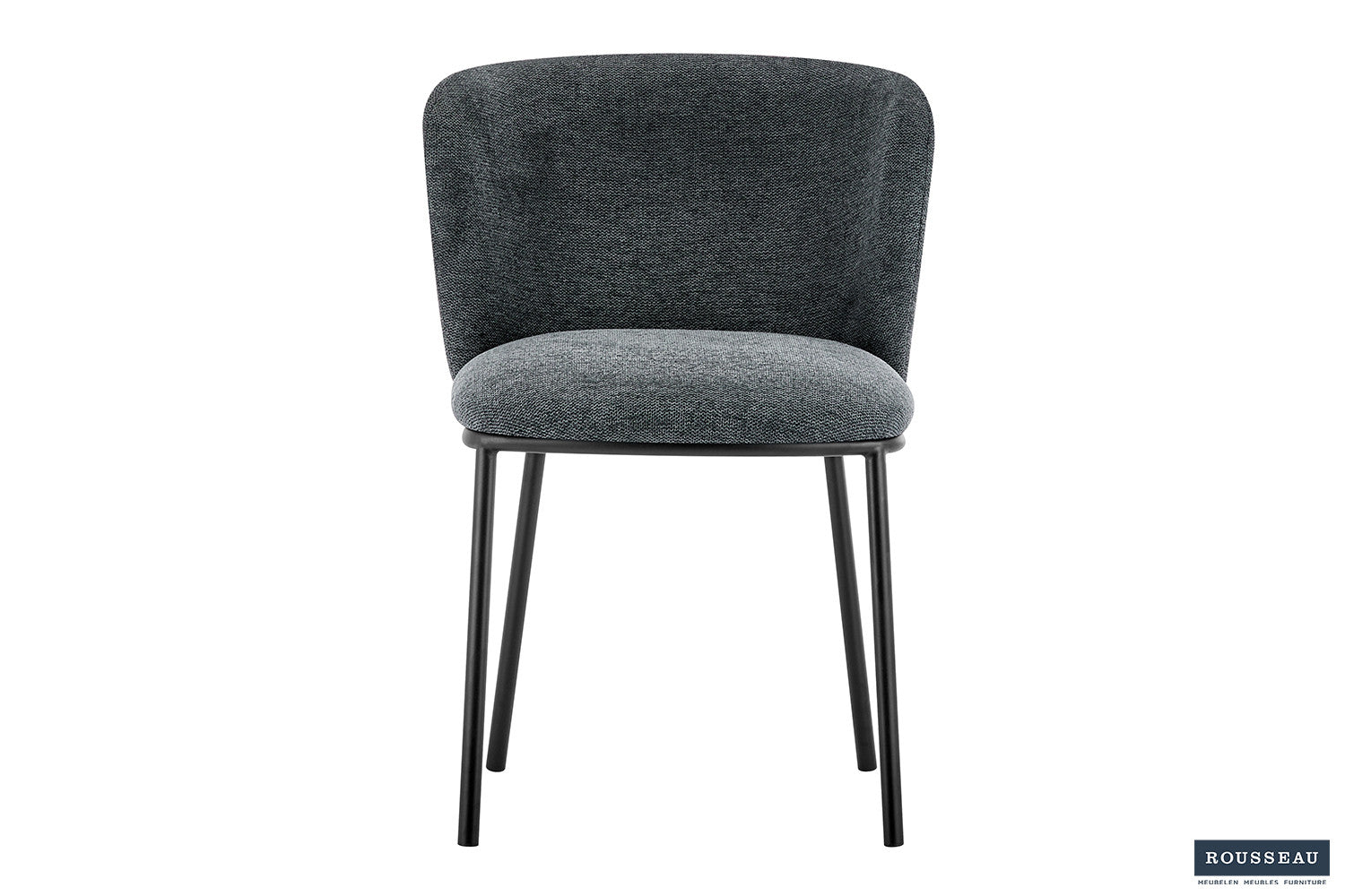 Stoel zoranto Stof Ote Belfast 39 Donkergrijs