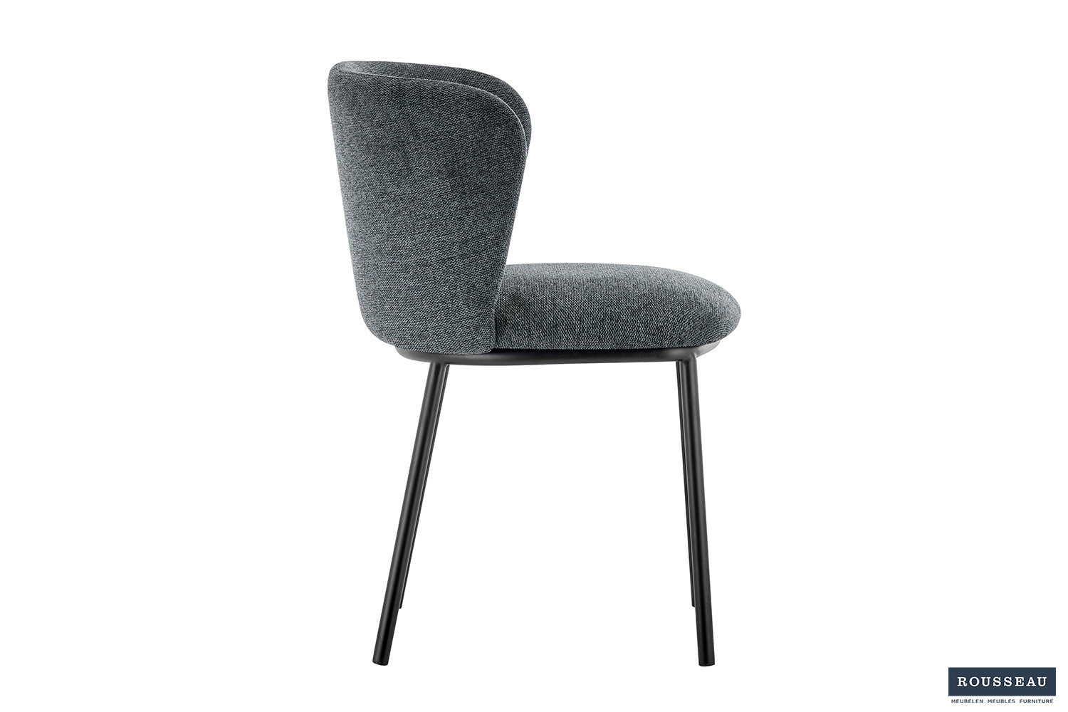 Stoel zoranto Stof Ote Belfast 39 Donkergrijs