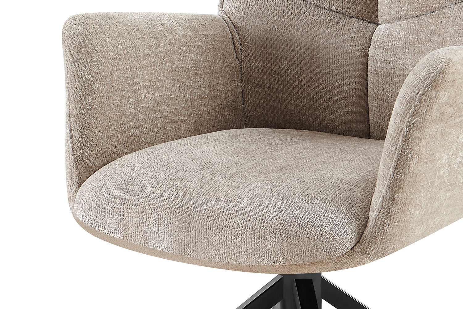 Stoel sivaro Draaibaar tot 0 Stof Davis Perfect Harmony 04 Zand