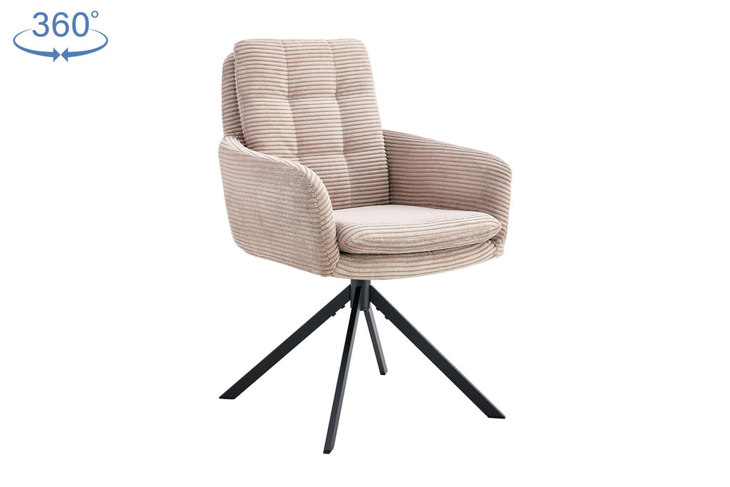 Stoel sorana Draaibaar tot 0 Corduroy Fabb Hyper 38 Zand