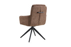 Stoel orenzu Draaibaar tot 0 Stof Fabb Raven 45 Bruin
