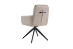 Stoel orenzu Draaibaar tot 0 Stof Fabb Raven 30 Zand