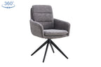 Stoel orenzu Draaibaar tot 0 Stof Fabb Raven 13 Donkergrijs