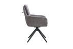 Stoel orenzu Draaibaar tot 0 Stof Fabb Raven 13 Donkergrijs