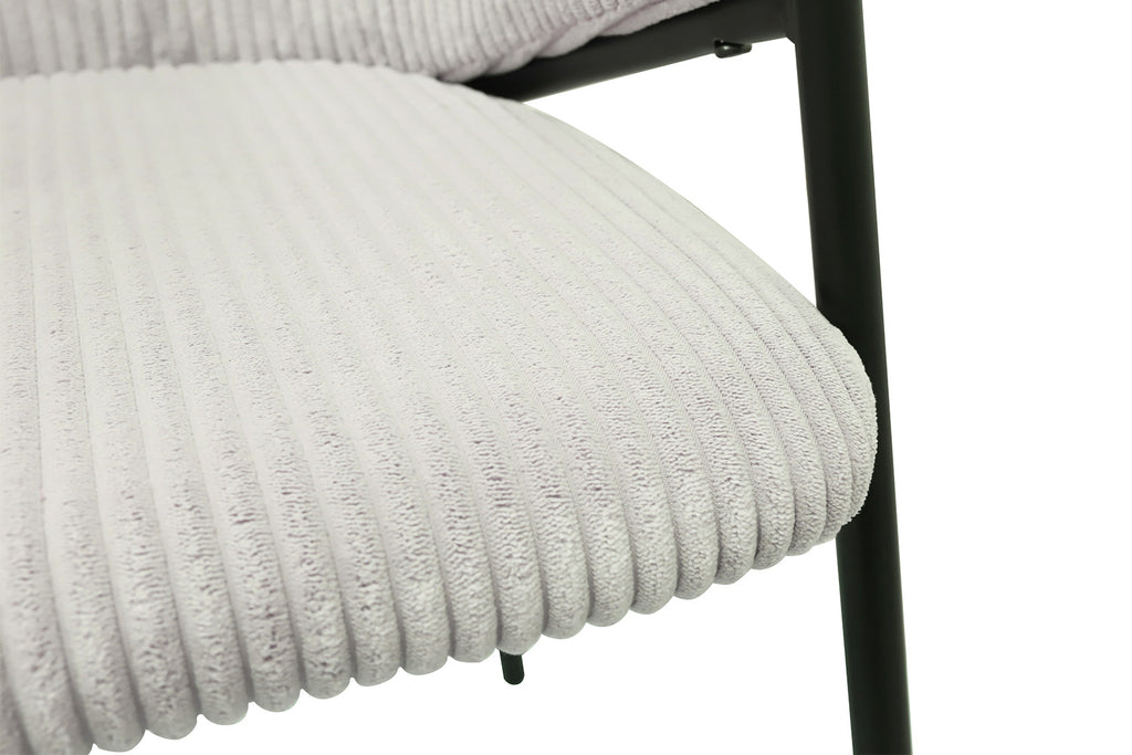 Stoel unity Corduroy Lichtgrijs