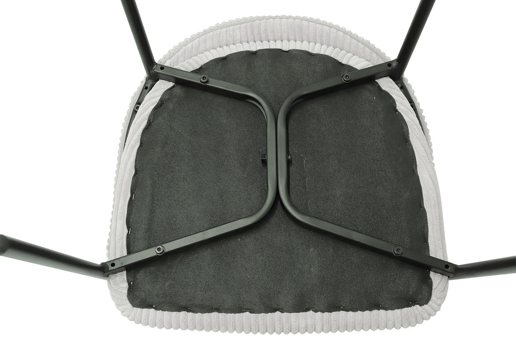 Stoel unity Corduroy Lichtgrijs