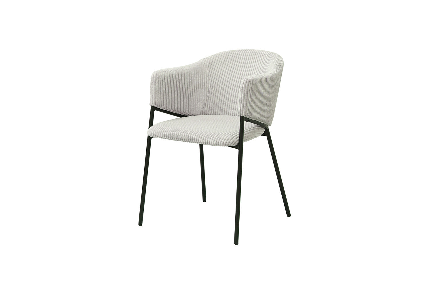 Stoel unity Corduroy Lichtgrijs