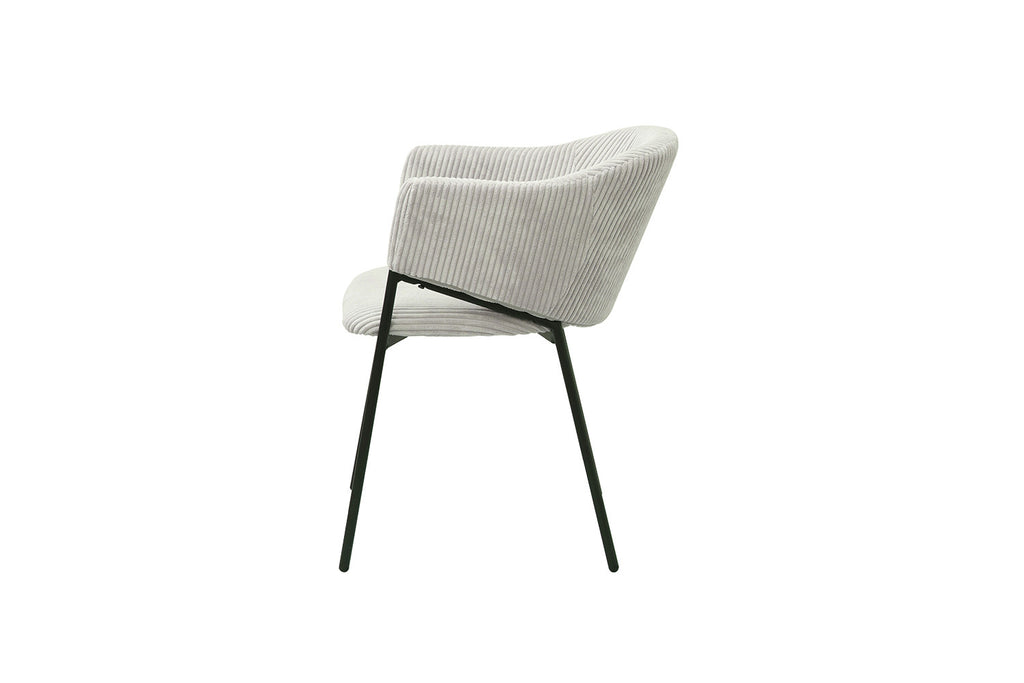 Stoel unity Corduroy Lichtgrijs
