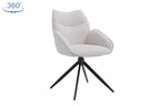 Stoel candio Draaibaar tot 0 Stof Ote Share 101 Beige