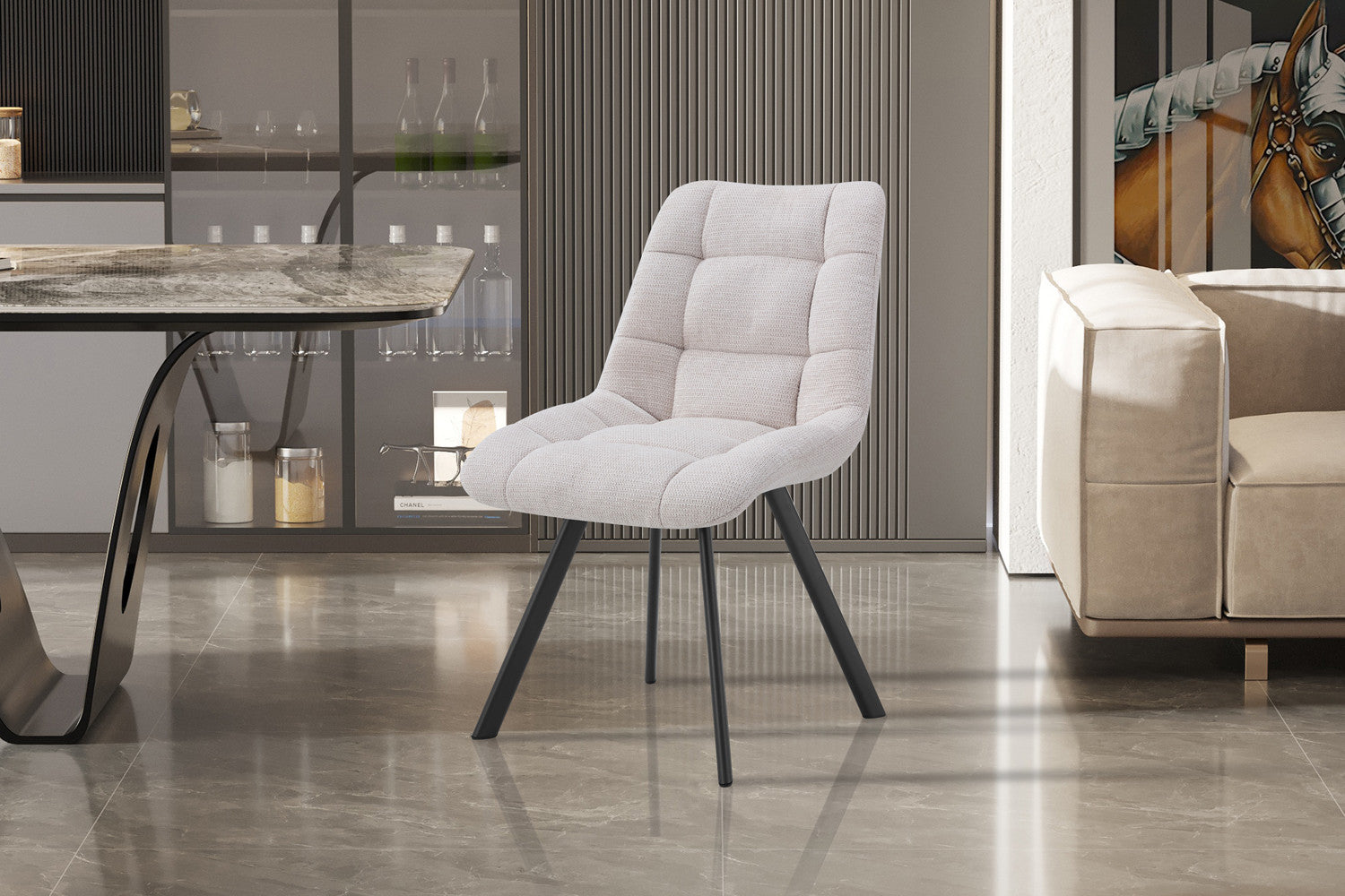 Stoel vita Stof Ote Share 101 Beige