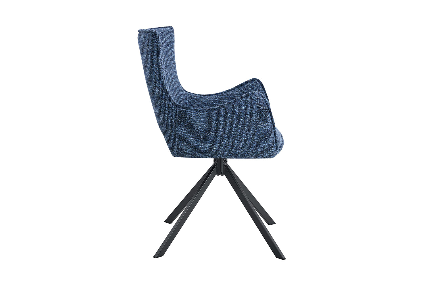 Eetkamerstoel Corin Draaibaar Blauw