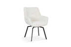 Stoel dianto Draaibaar Stof Fabb Raven 22 Ecru