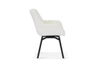 Stoel dianto Draaibaar Stof Fabb Raven 22 Ecru