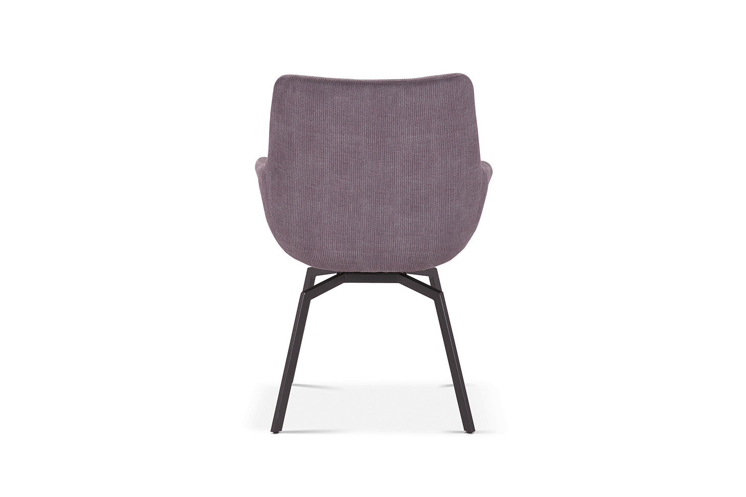 Stoel dianto Draaibaar Ribfluweel Grijs