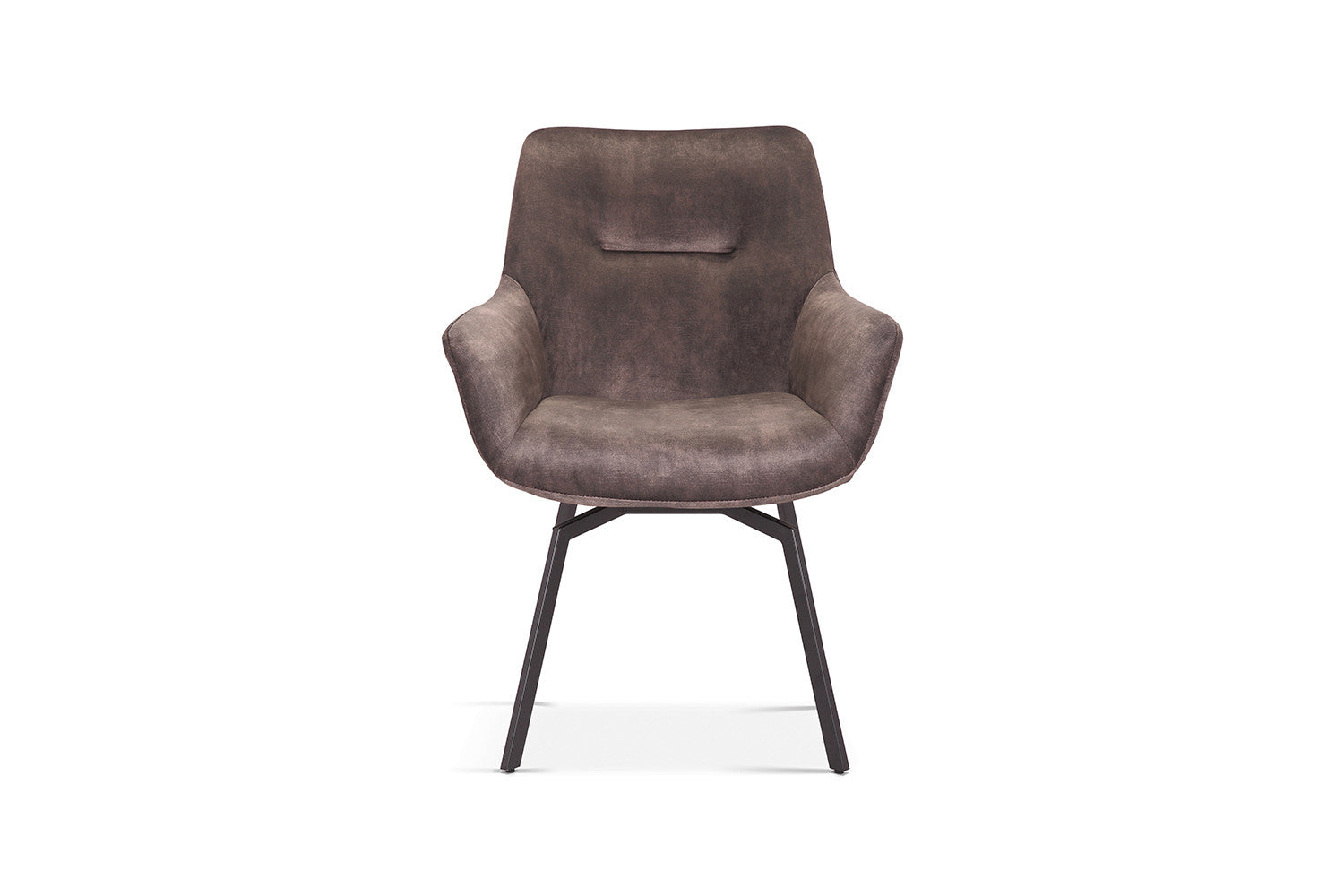 Stoel dianto Draaibaar Fluweel Taupe