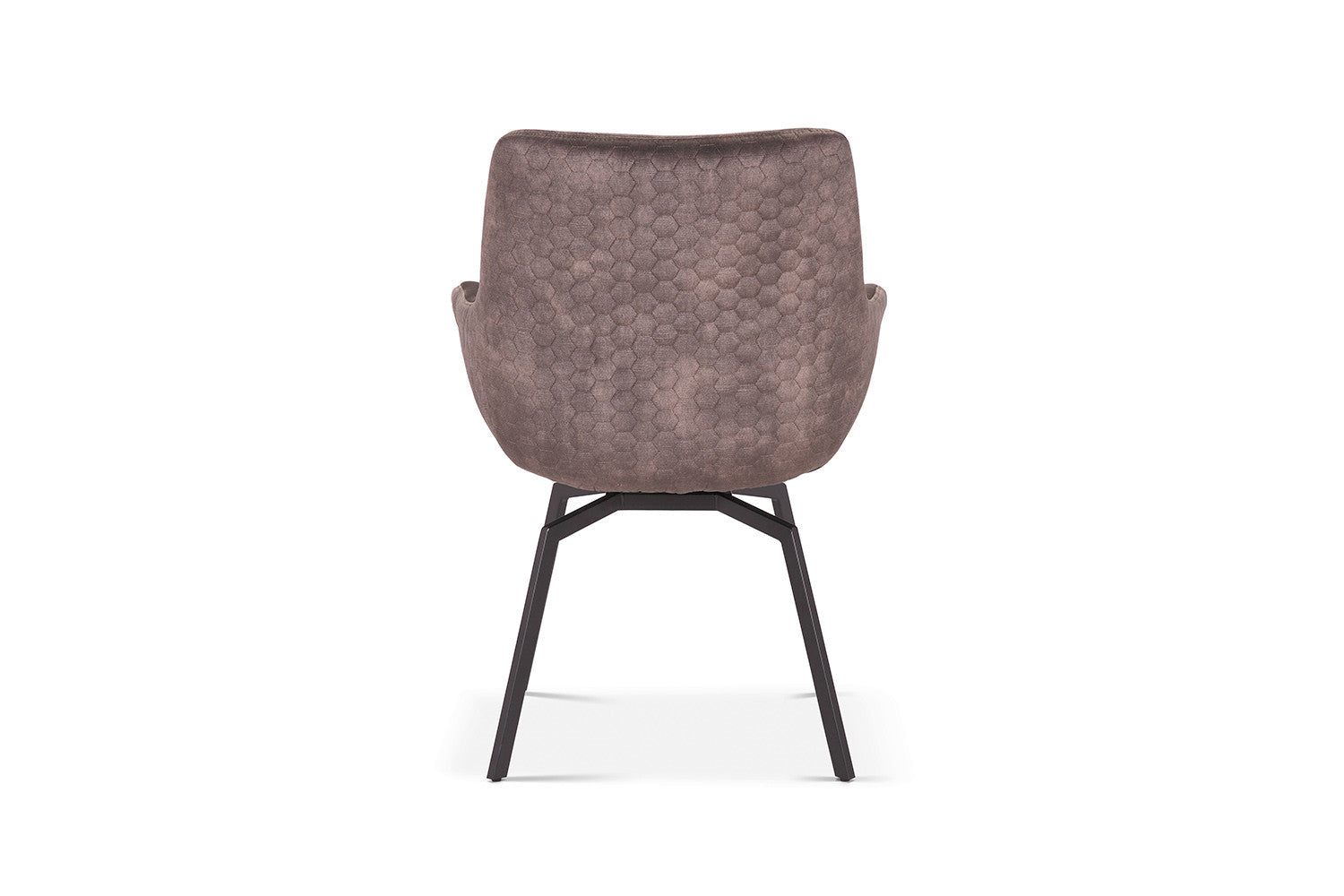 Stoel dianto Draaibaar Fluweel Taupe