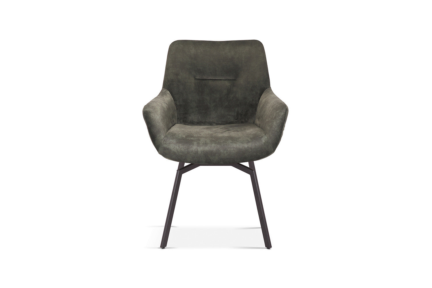 Stoel dianto Draaibaar Fluweel Groen