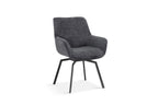 Stoel dianto Draaibaar Stof Fabb Raven 18 Donkergrijs