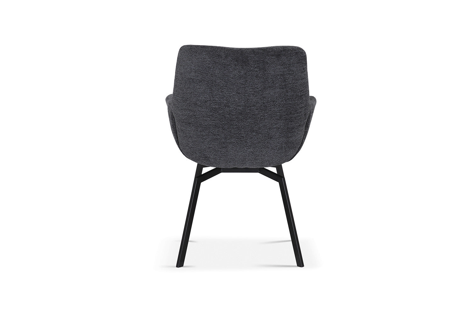 Stoel dianto Draaibaar Stof Fabb Raven 18 Donkergrijs