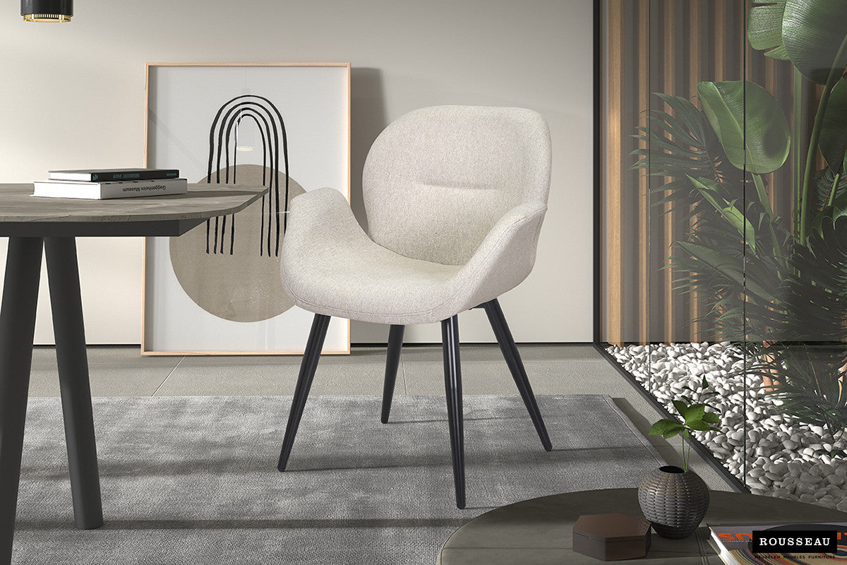 Stoel rudea Stof Beige