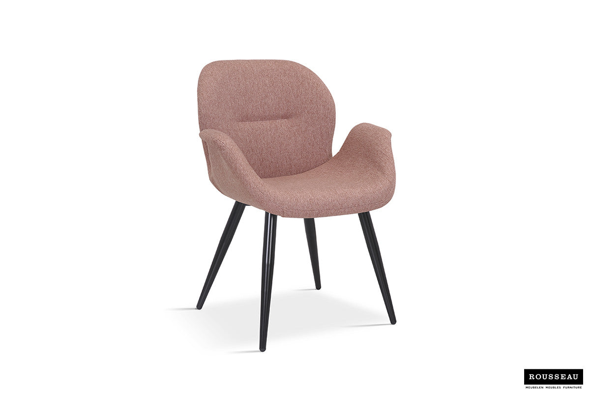 Stoel rudea Stof Roze