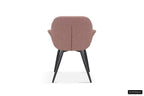 Stoel rudea Stof Roze