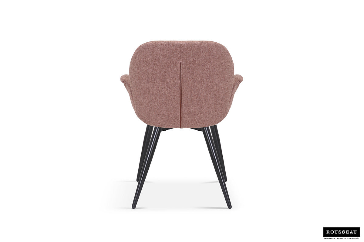 Stoel rudea Stof Roze