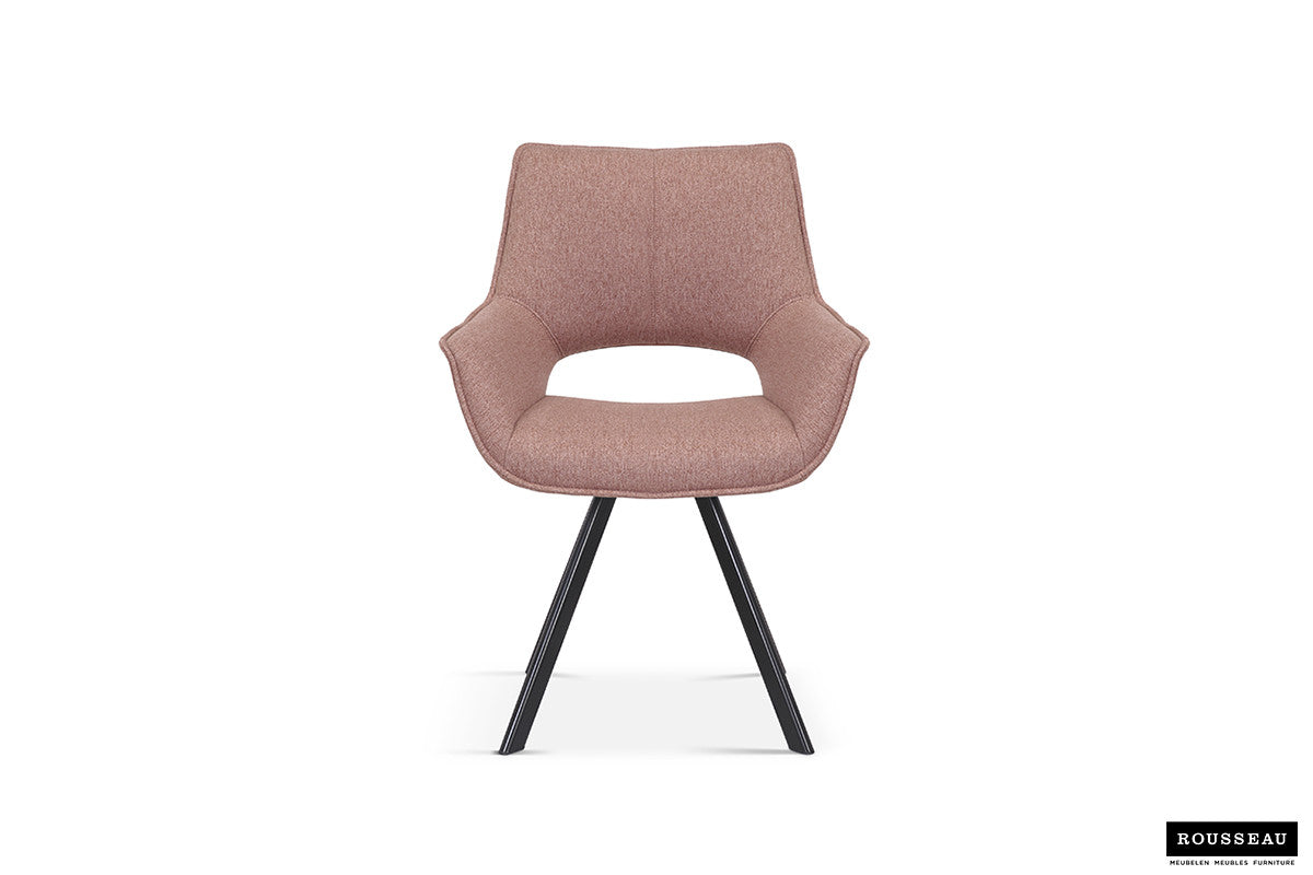 Stoel tilenda Stof Roze