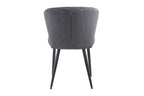Stoel griselle Corduroy Fabb Hyper 16 Grijs