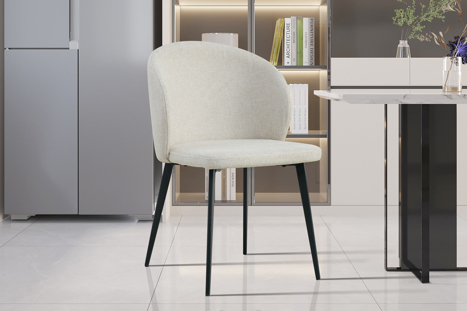 Stoel verano Stof Beige