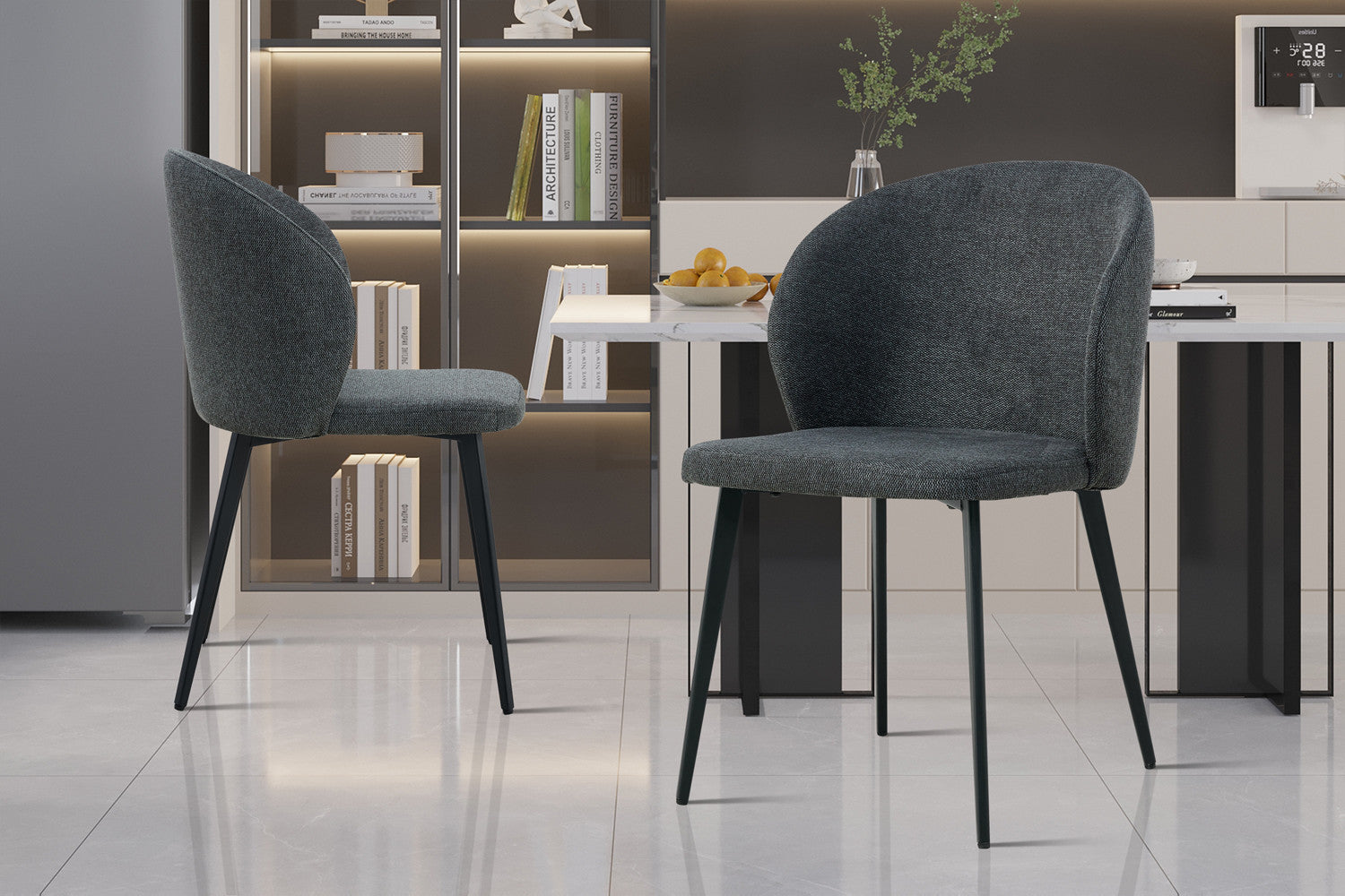 Stoel verano Stof Donkergrijs