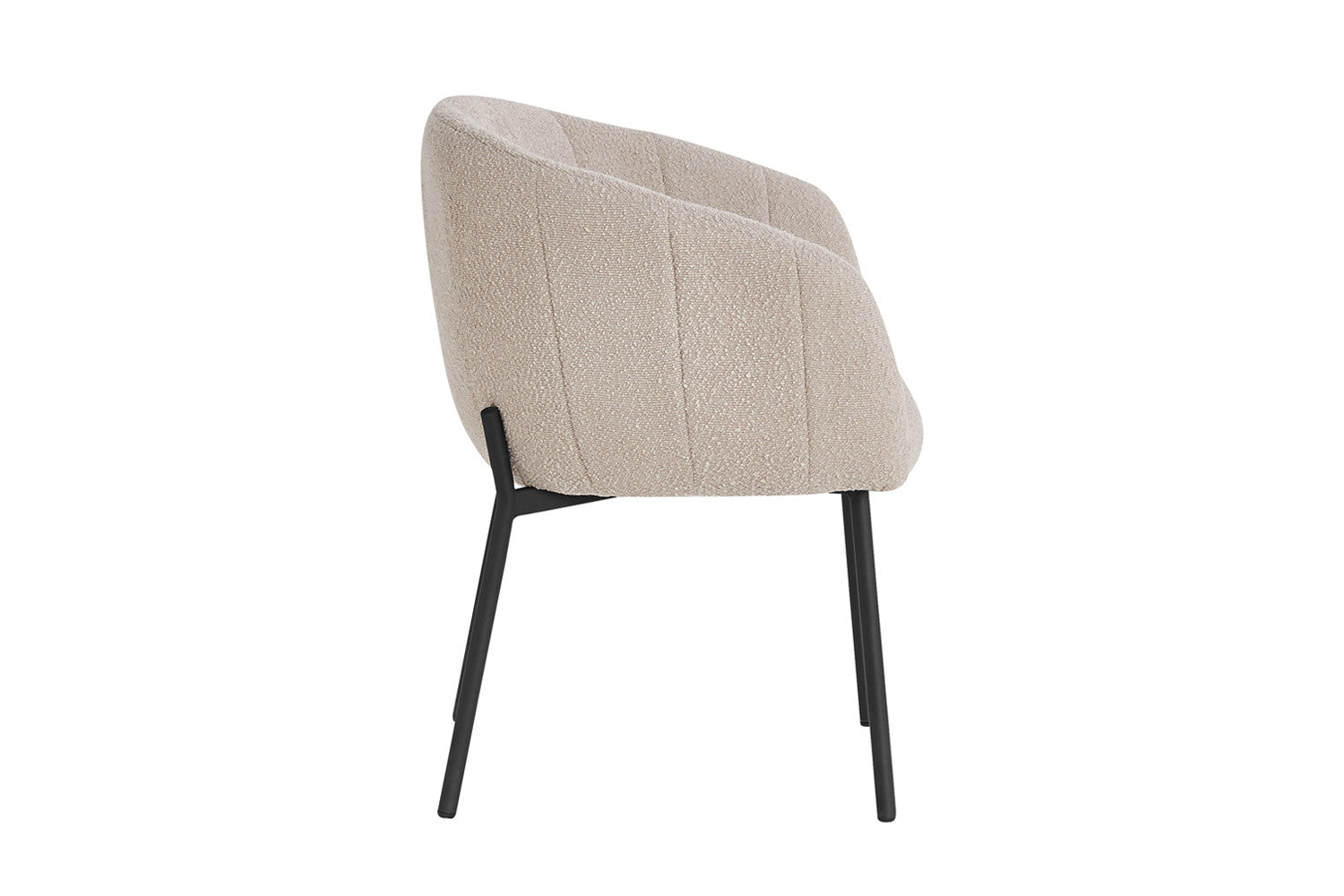 Stoel ruby Bouclé Zand