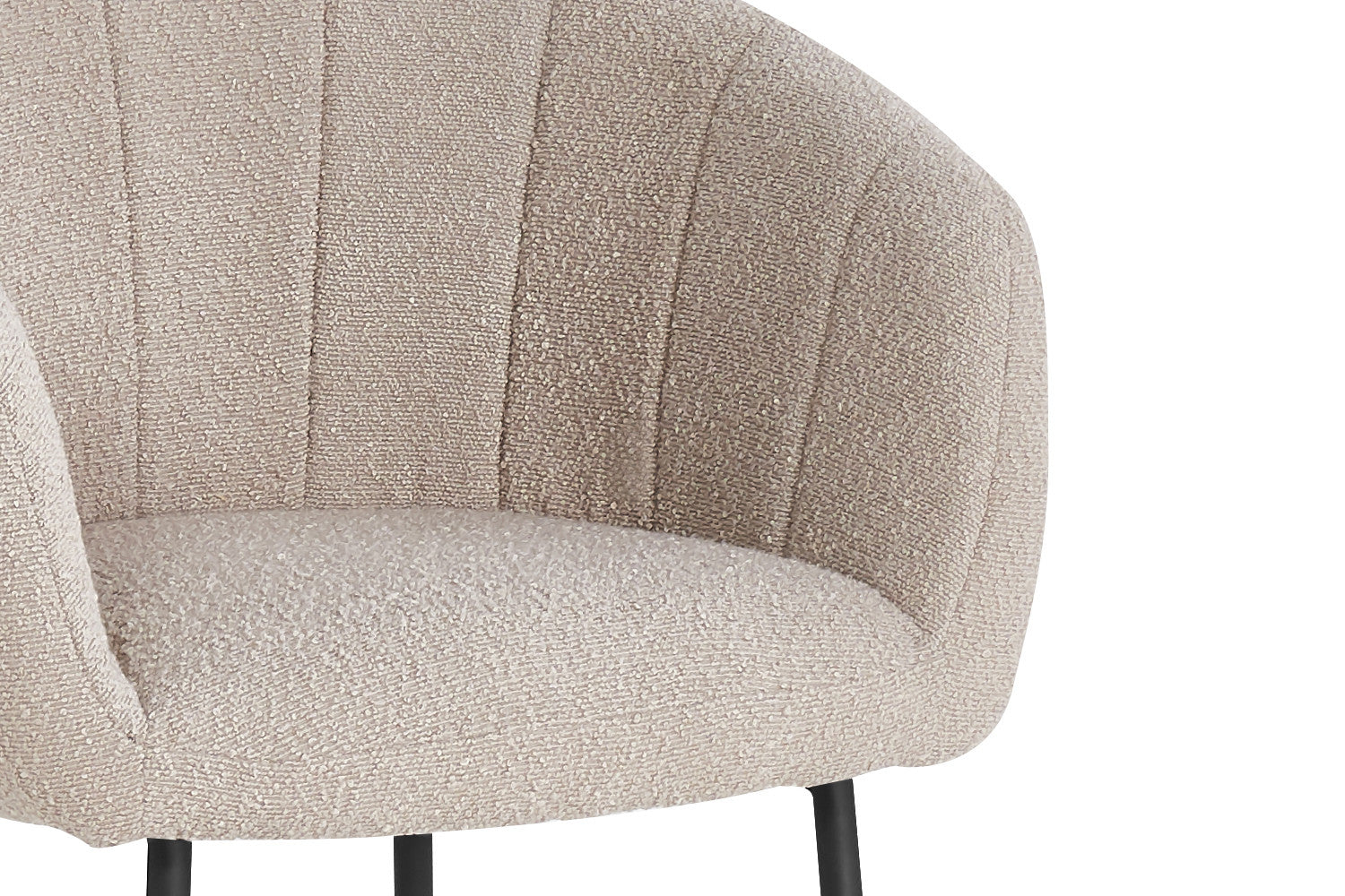 Stoel ruby Bouclé Zand