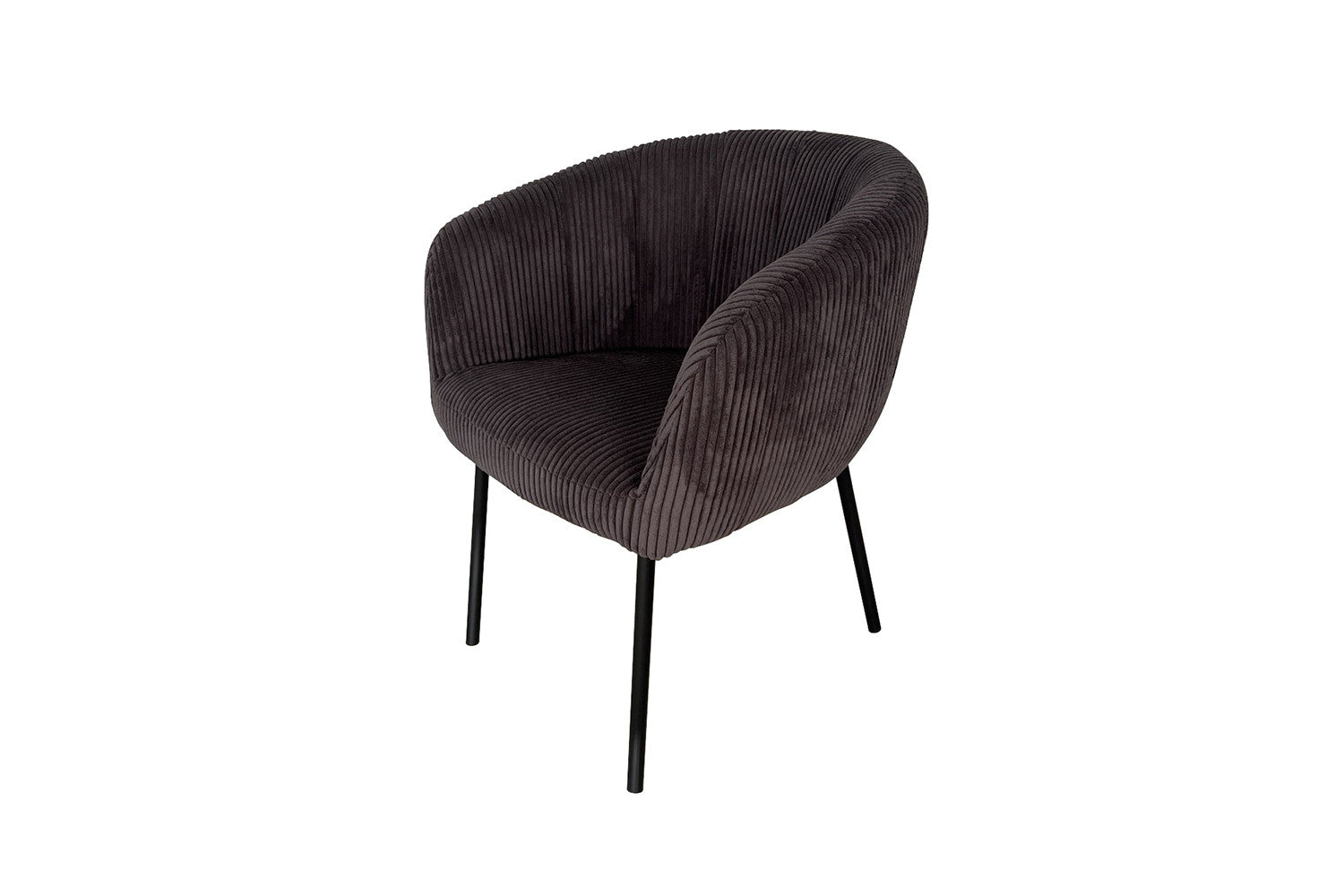 Stoel ruby Corduroy Fabb Hyper 16 Grijs